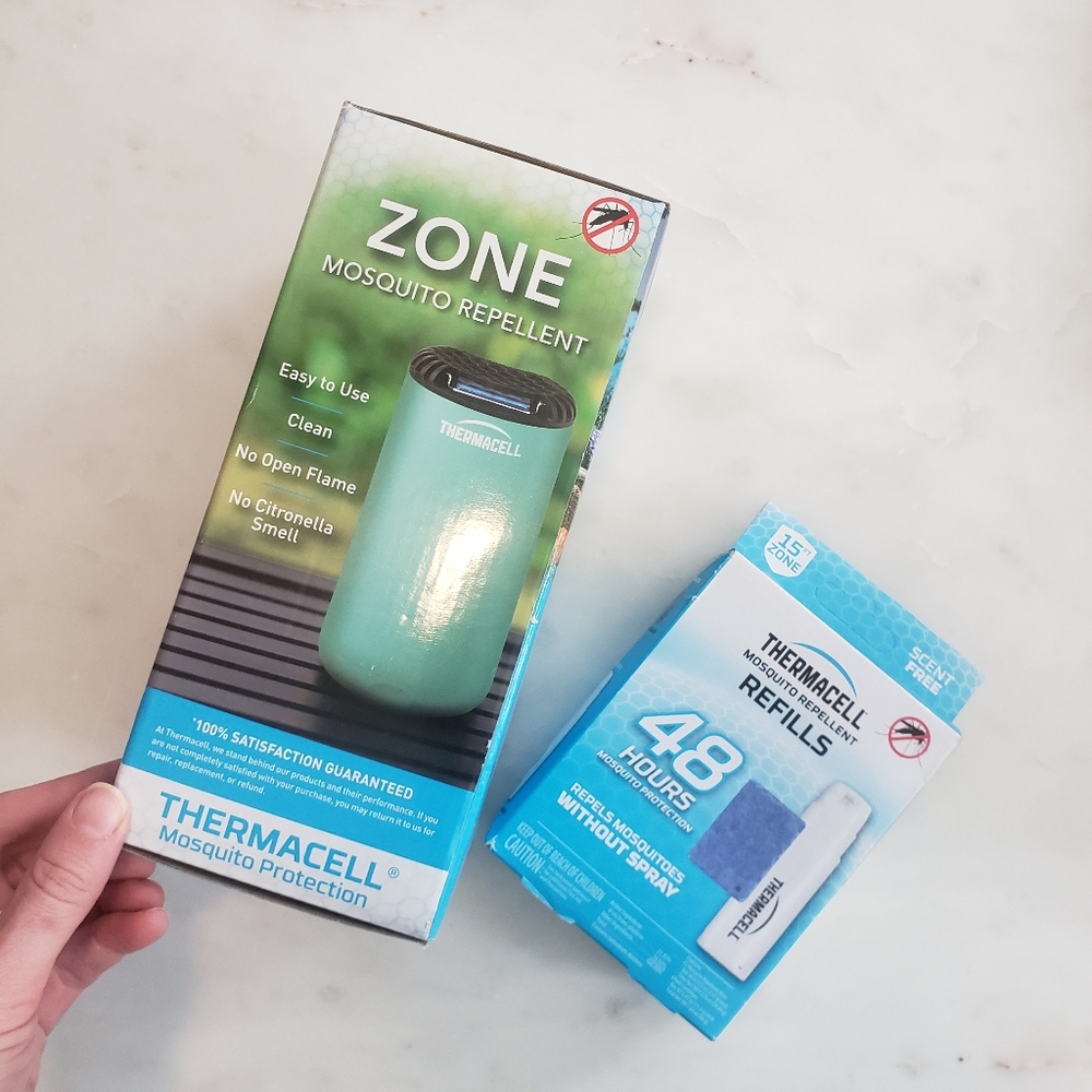 NIB Thermacell Zone Mosquito Repellent and Refill Bundle